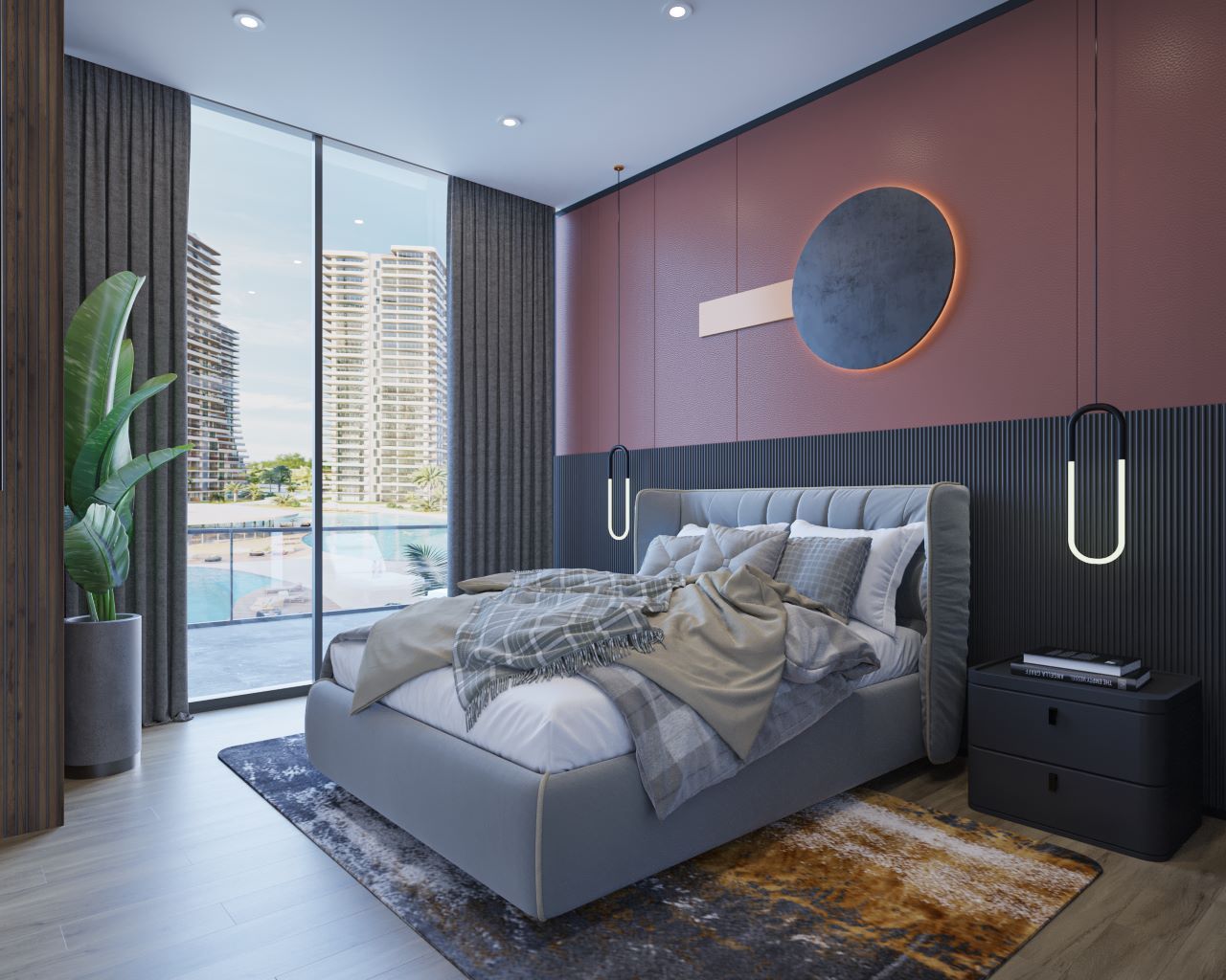Квартира 3+1 (130 м2) в роскошном комплексе в Искеле — фото 19
