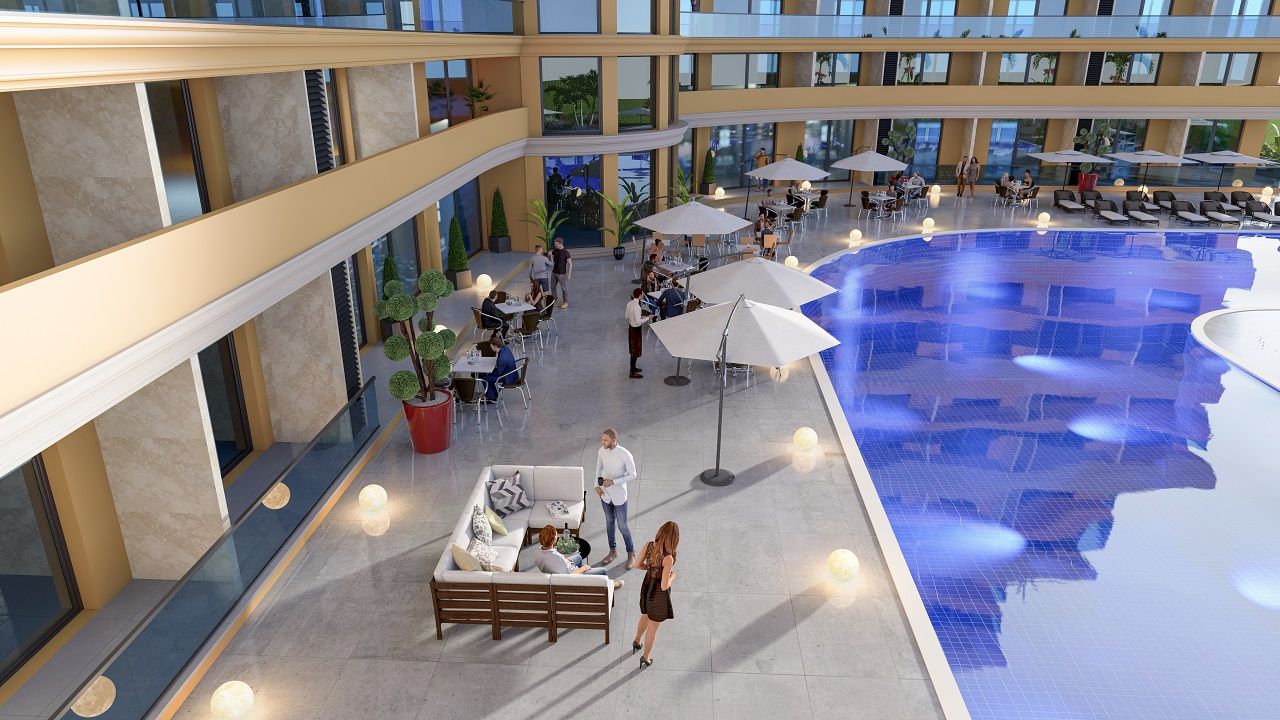 Студия 45 м² в роскошном комплексе в недалеко от пляжа — фото 8