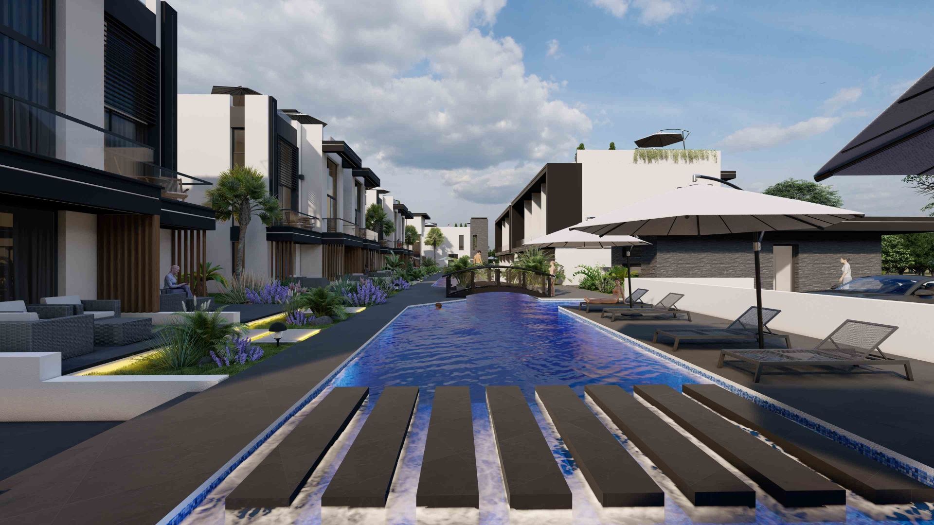 Апартаменты Loft 3+1 (223 м²) с тремя террасами в новом комплексе рядом с морем — фото 28