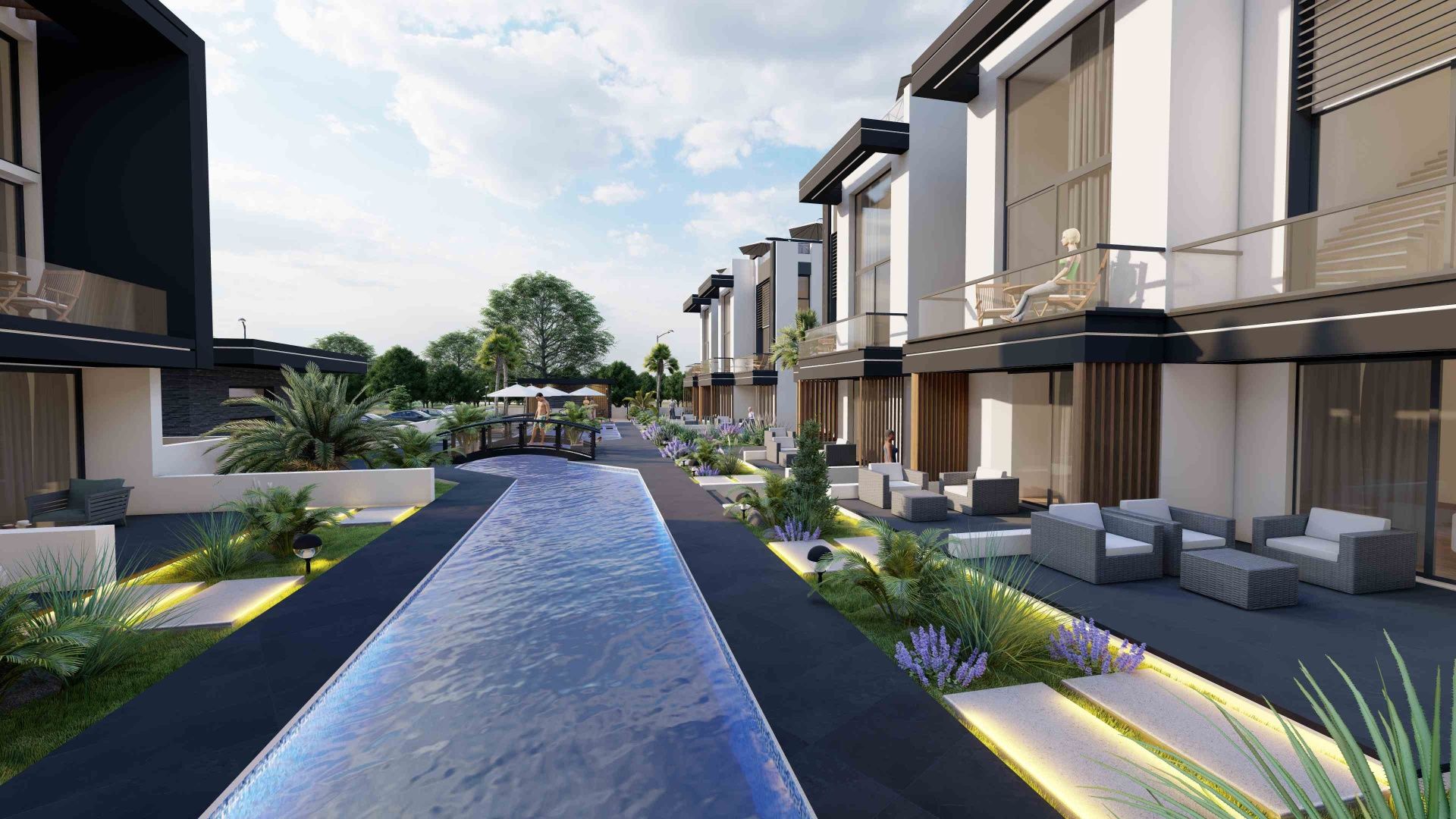 Апартаменты Loft 3+1 (223 м²) с тремя террасами в новом комплексе рядом с морем — фото 32