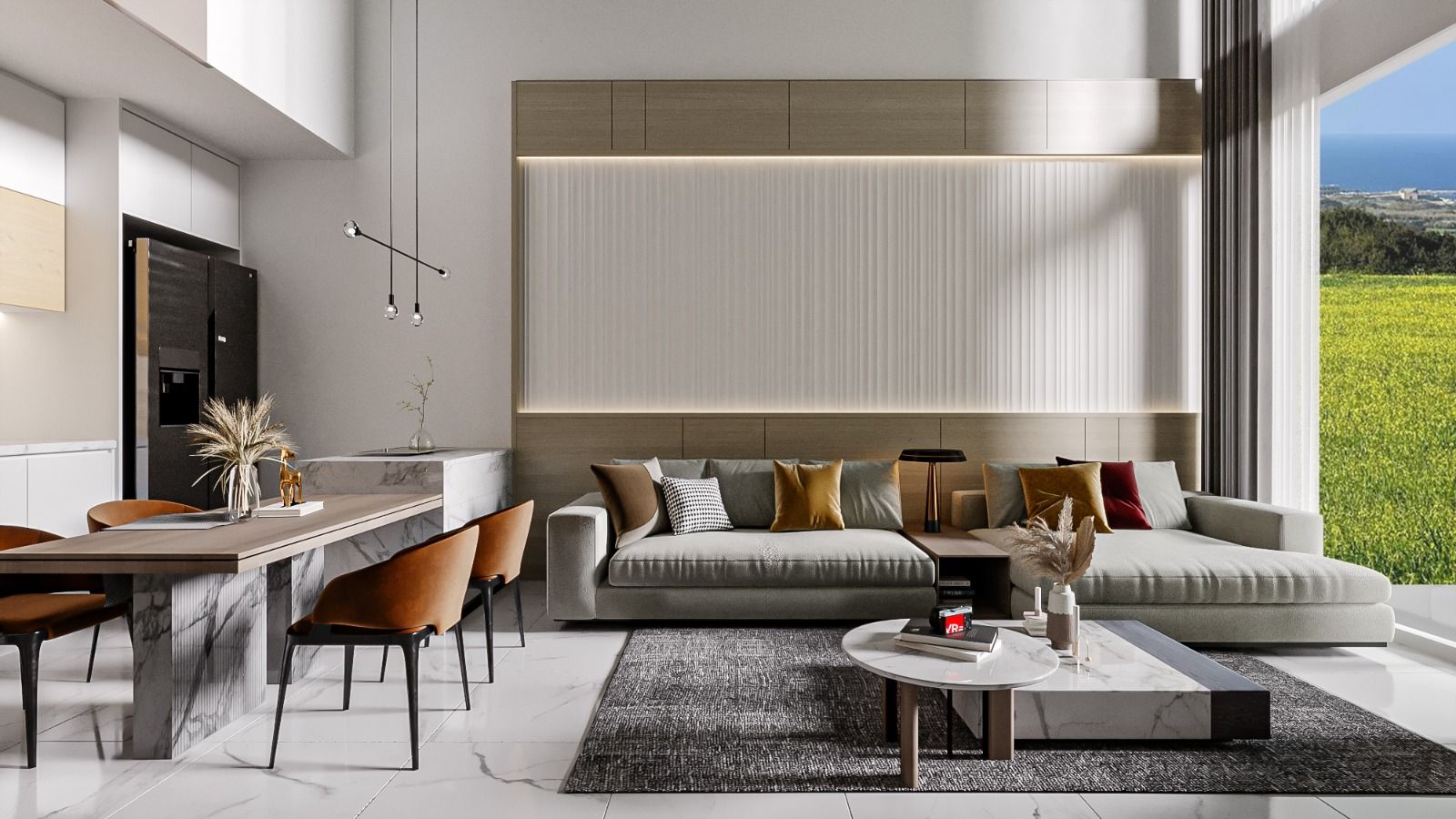3-комнатные loft апартаменты 88м2 c террасой 55м2 и видом на море — фото 7