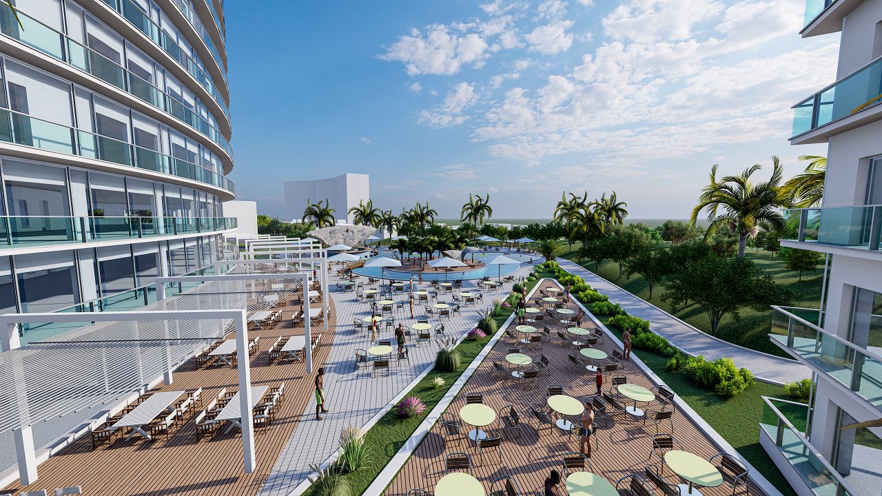 4-комнатная квартира 176 м² с террасой 52 м² лучшее предложение для инвесторов:  Гарантированный доход при перепродаже 50% от вложенных денег плюс 25 лет гарантированного дохода от аренды квартиры в супер курорте! — фото 11