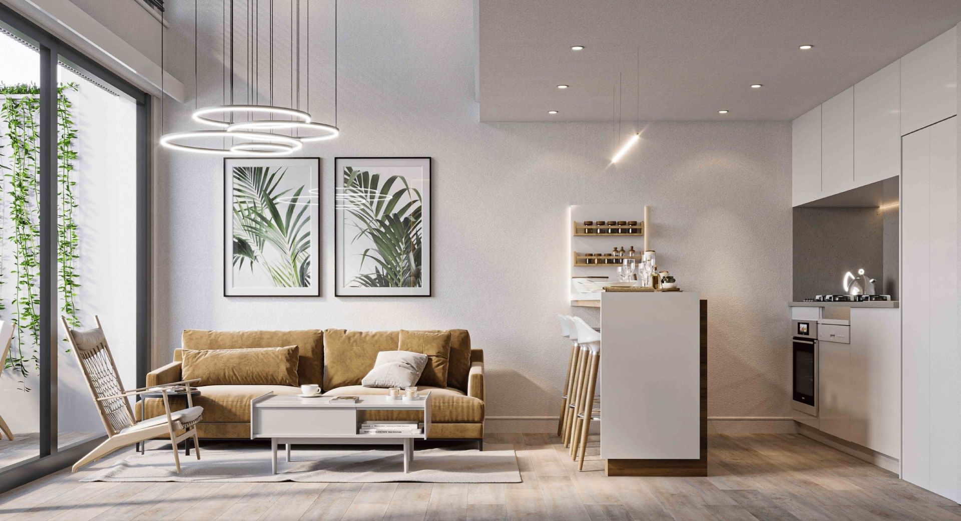 2-комнатные апартаменты loft 75 м² в комплексе с частным пляжем — фото 8