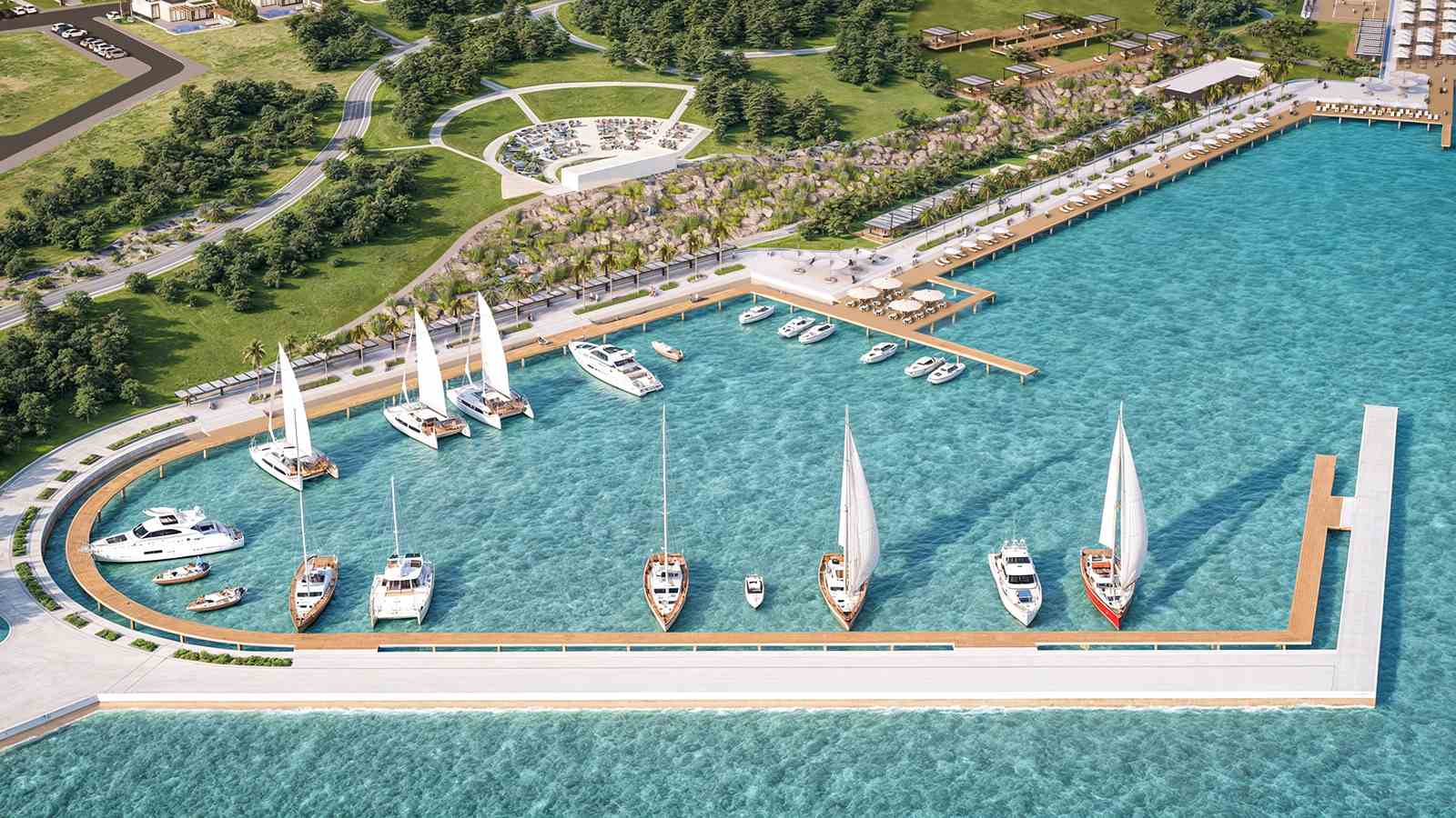 Студия 41 м² в комплексе с уникальной инфраструктурой у моря — фото 42