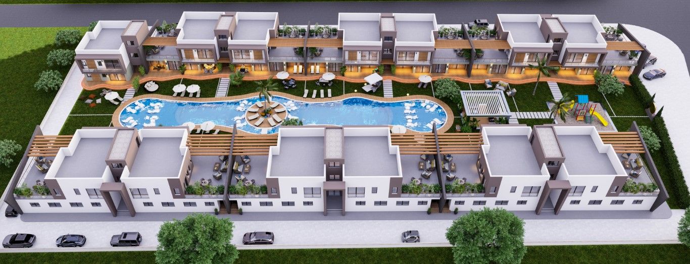 Трехкомнатная квартира 90 м² с собственным садом в новом комплексе рядом с пляжем — фото 9