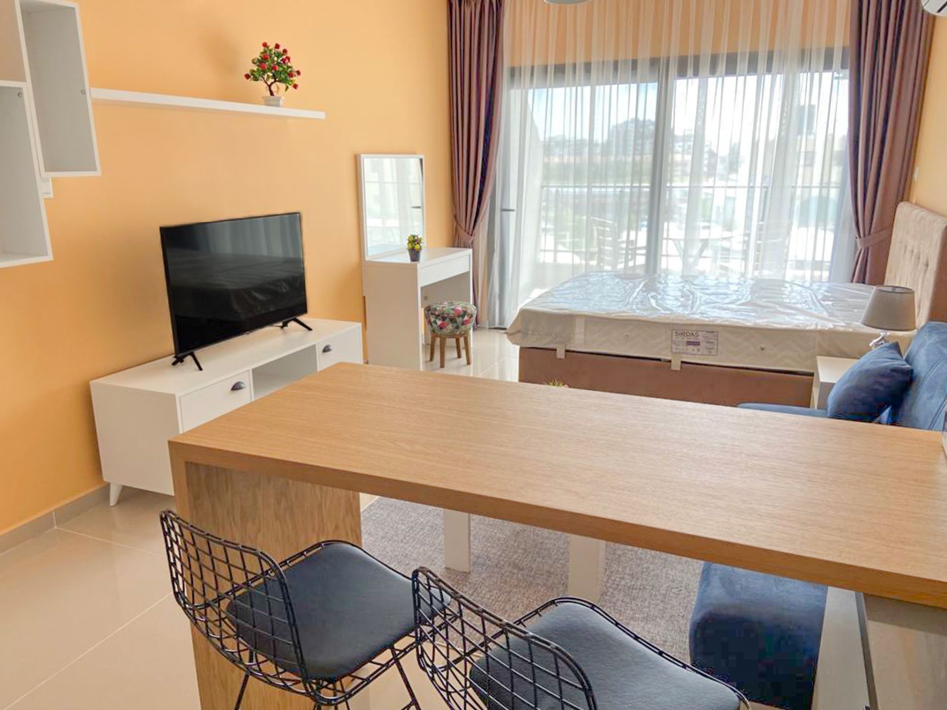 Студия 42 м² с террасой 8 м² в курортном комплексе — фото 6