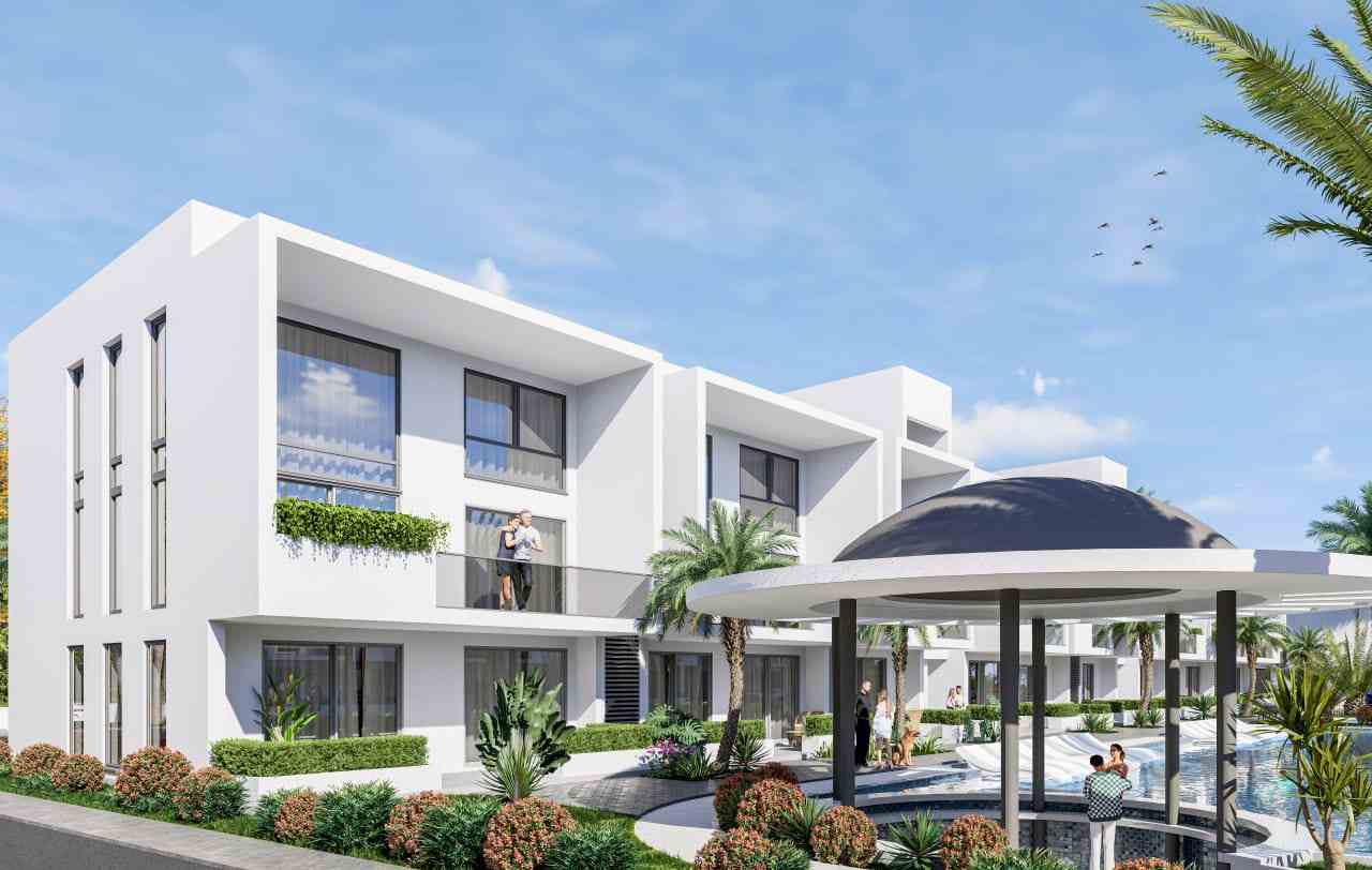 Студия 54 м² с террасой 8 м² в курортном комплексе — фото 22