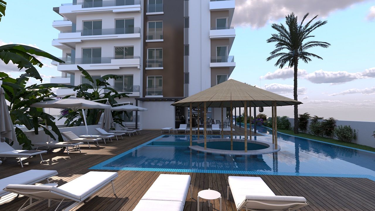4-комнатные апартаменты 123 м² с террасой 13 м² в 950 метрах от песчаного пляжа — фото 1