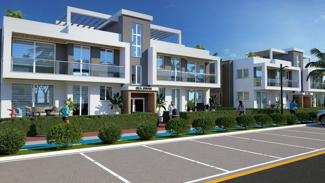 Трехкомнатная квартира 80 м2 с балконом 38 м2 в новом комплексе в Боазе — фото 10