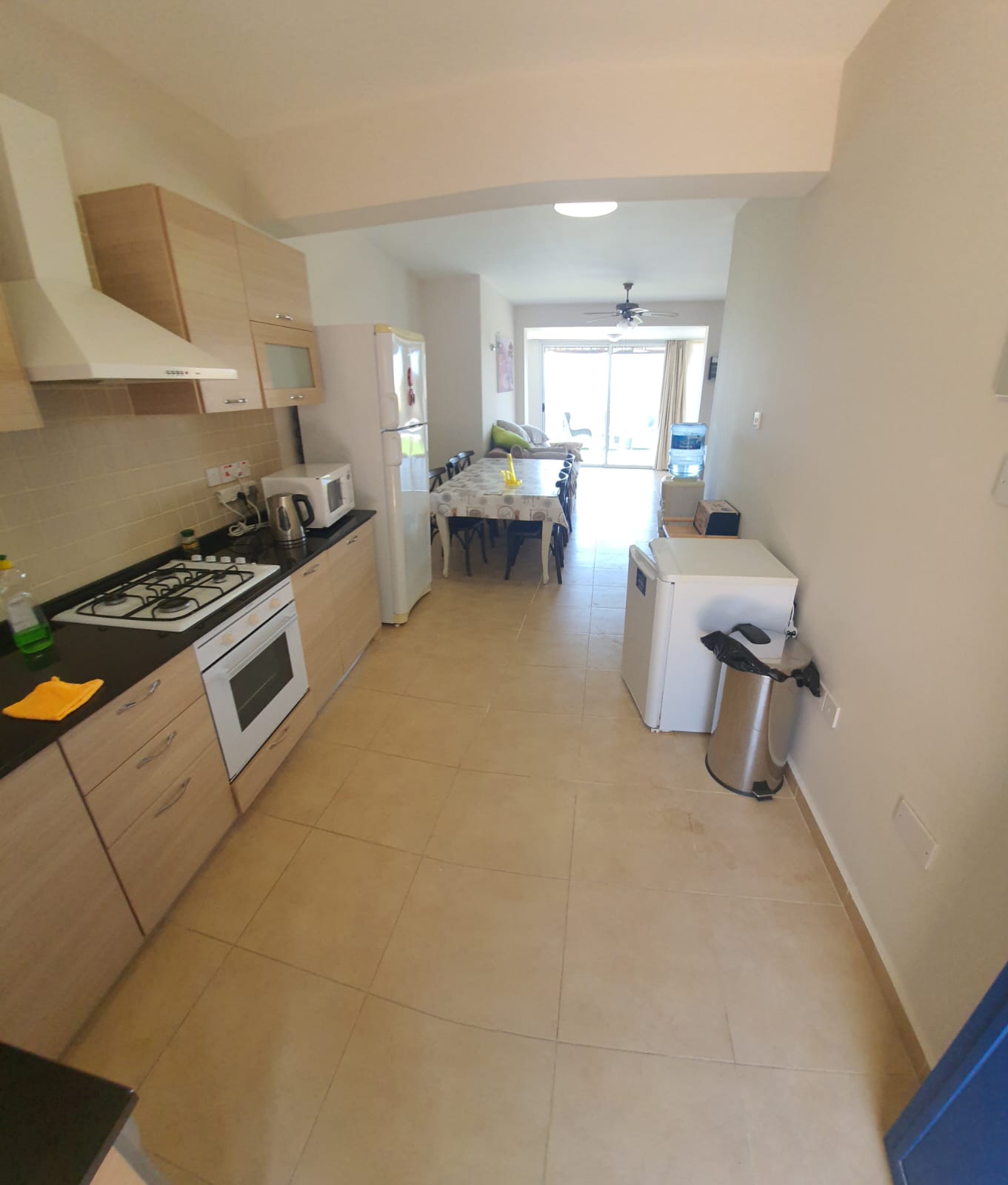 Готовая двухуровневая квартира 5+1(150 м²) с собственным бассейном на первой линии от моря — фото 18