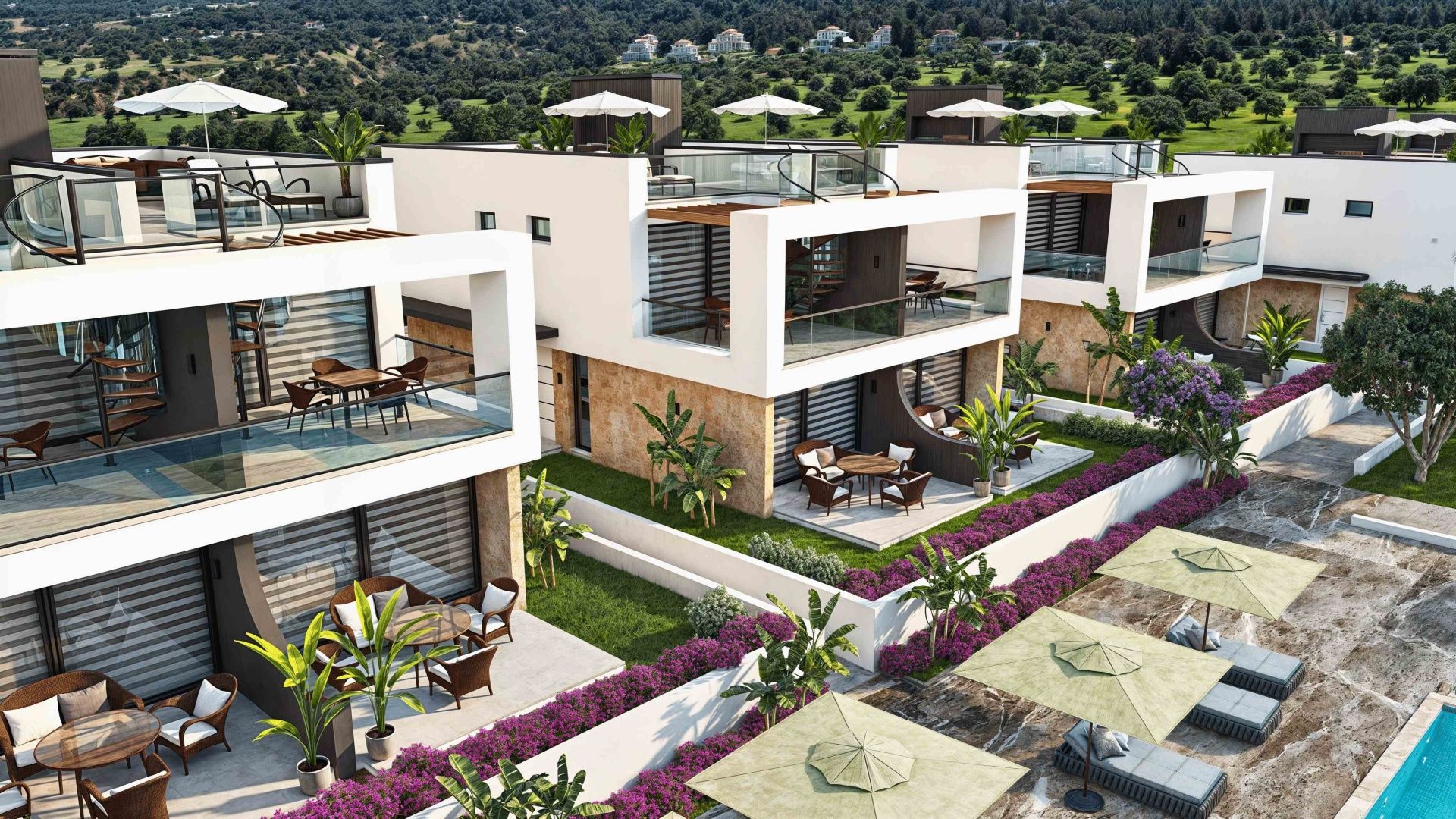 3-комнатная duplex вилла 112 м² с террасой 52 м² и двумя террасами  — фото 37
