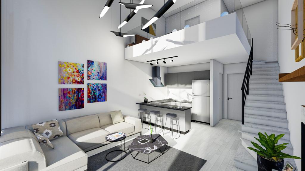 2-комнатный loft 56 м² и террасой 11 м²  — фото 2
