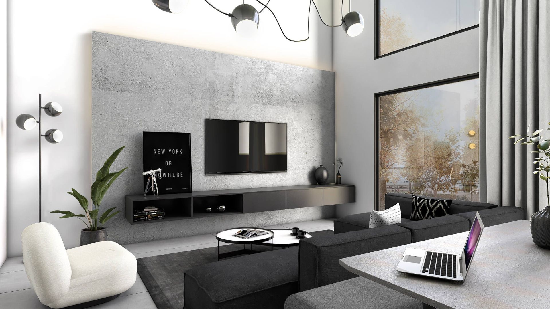 3-комнатные апартаменты loft 104 м² с террасой 9 м² с дизайн-пакетом — фото 14