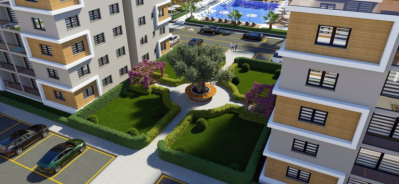 Четырехкомнатная квартира 104 м² в  красивом комплексе в Гечиткале — фото 1