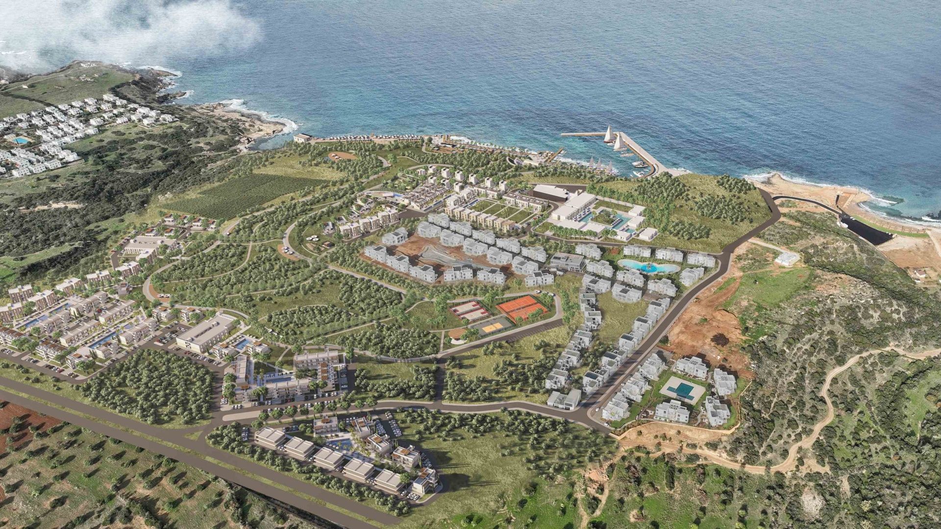 2-комнатные апартаменты 97 м² с террасой 31 м² в комплексе с уникальной инфраструктурой у моря — фото 25