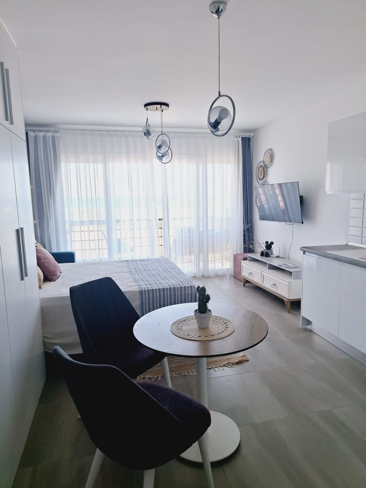 Полностью меблированная студия 38 м² в 100 метрах от песчаного пляжа — фото 8