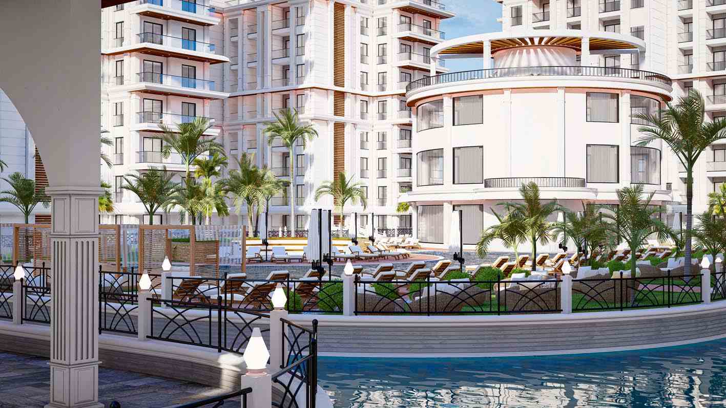 2-комнатные апартаменты 60 м² с террасой 10 м² в элитном комплексе — фото 13