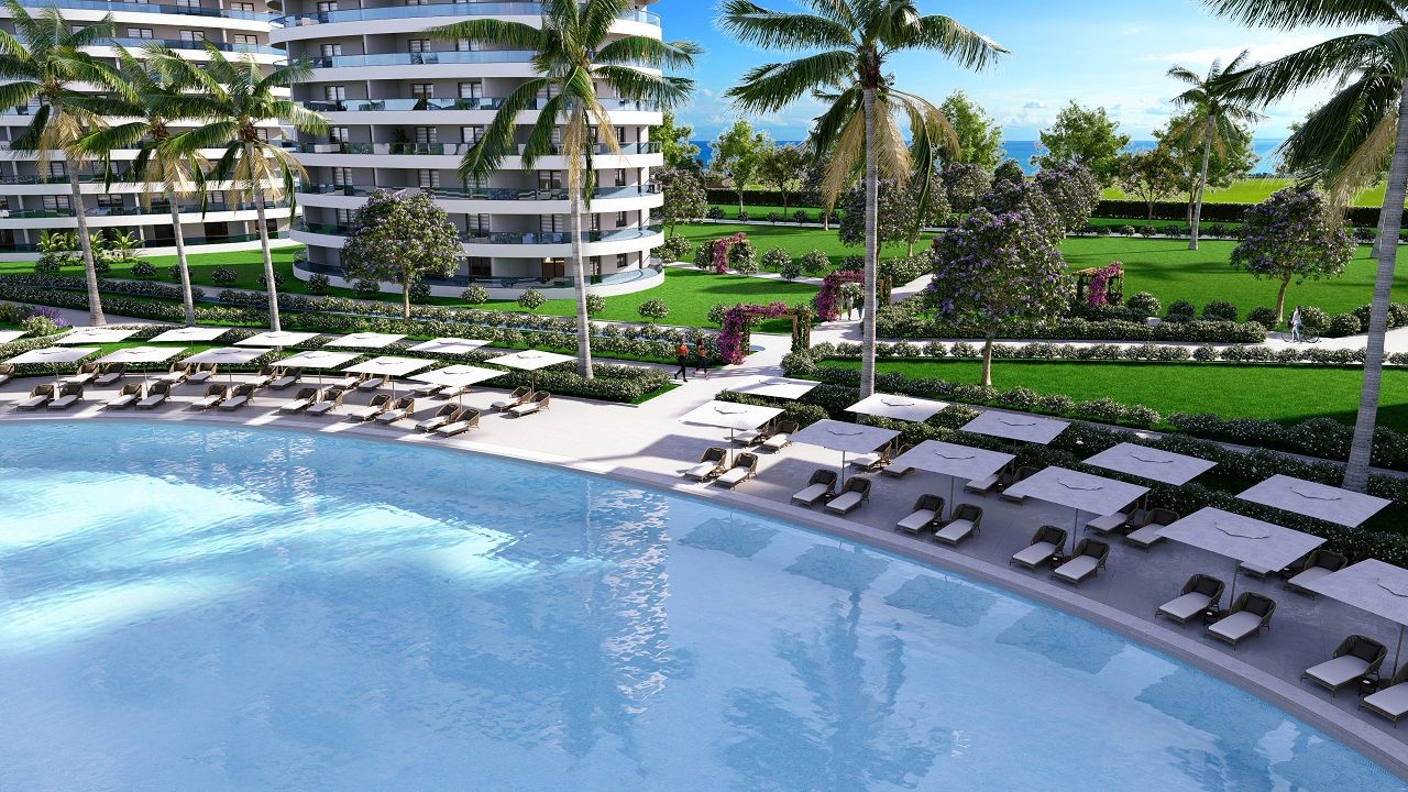 Квартира студия 45 м² с террасой в элитном комплексе в 800 м от пляжа long beach — фото 2