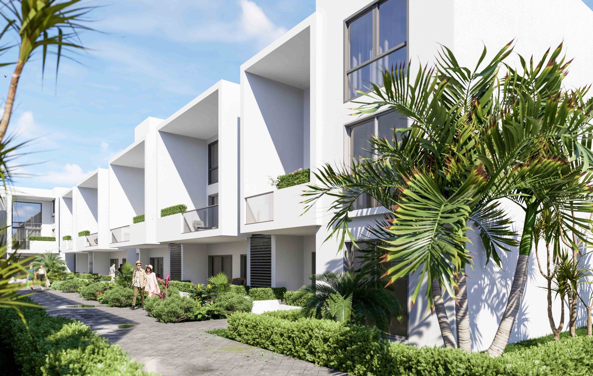 2-комнатные апартаменты 87 м² с террасой 14 м² в курортном комплексе — фото 7