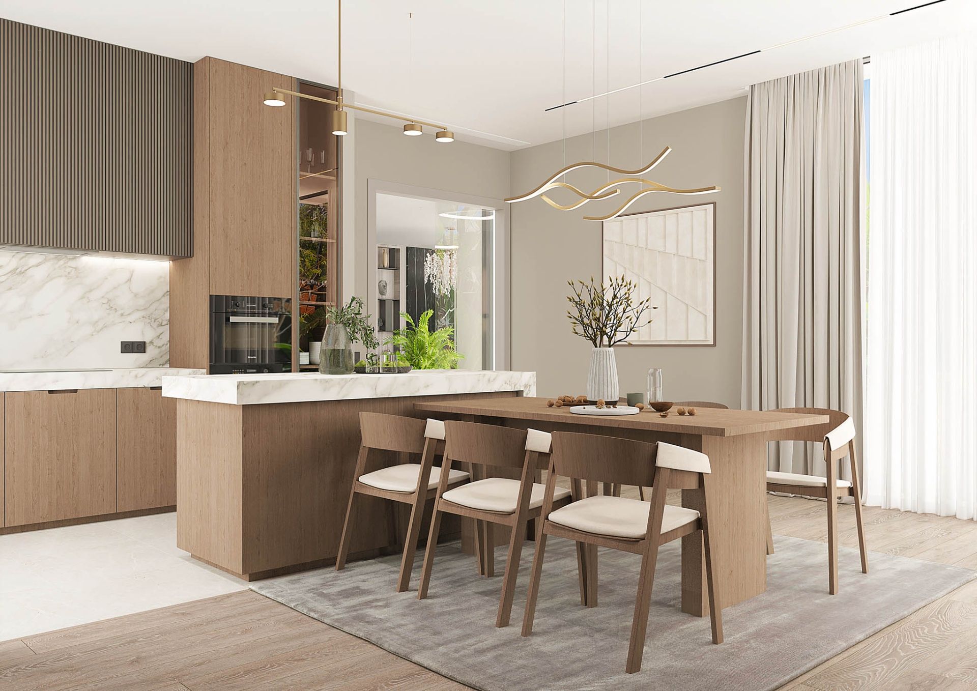 5-комнатная вилла 383 м² с полным дизайн-пакетом и террасой на крыше 139 м² и бассейном  — фото 20
