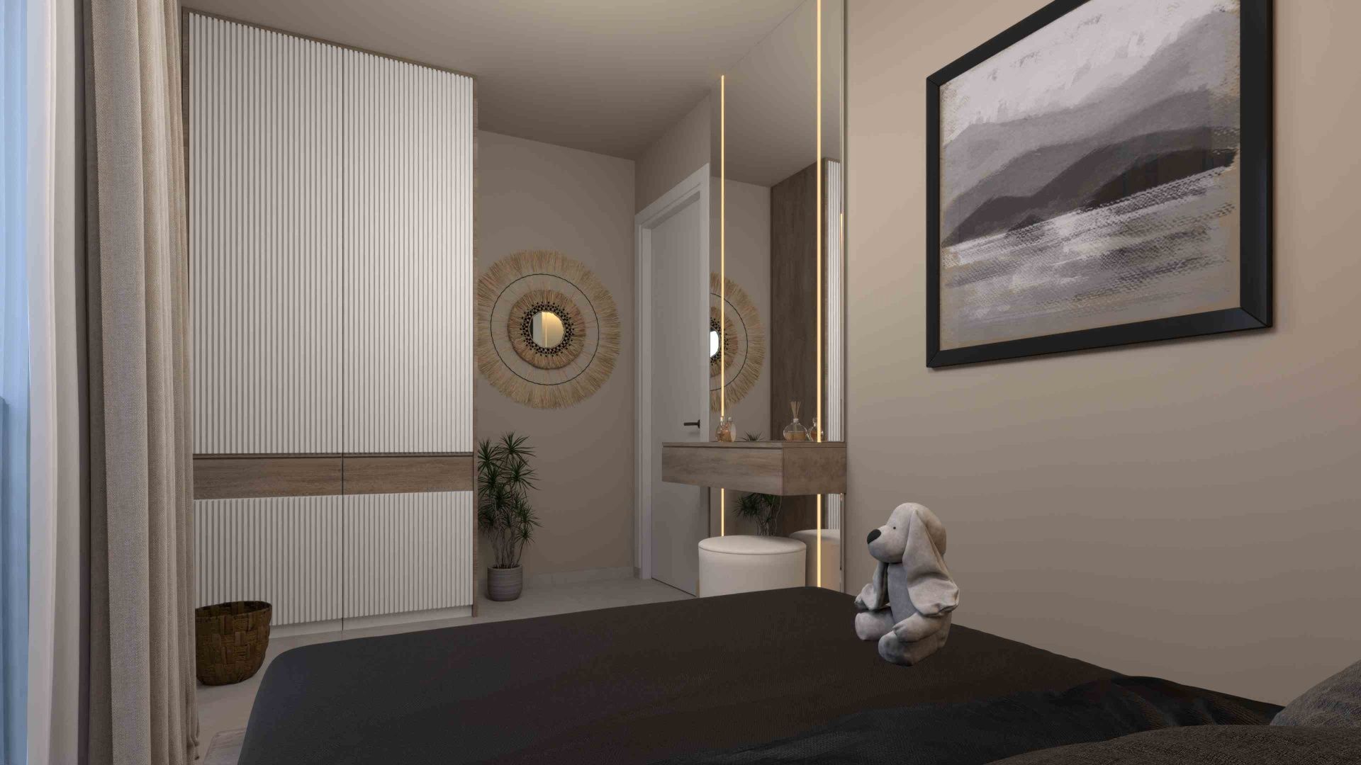 2-комнатные апартаменты 52 м² в комплексе с частным пляжем — фото 7