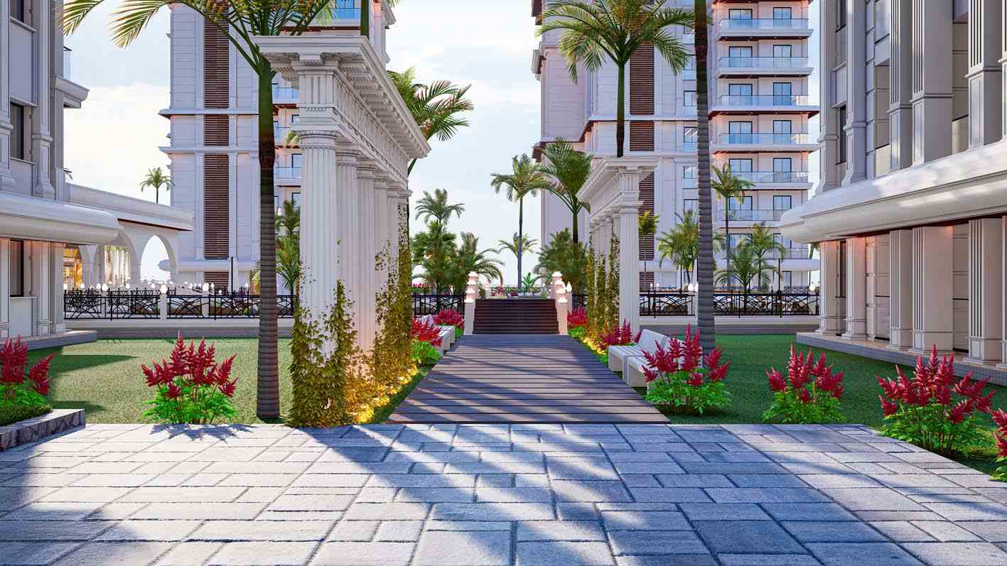 2-комнатные апартаменты 60 м² с террасой 10 м² в элитном комплексе — фото 10