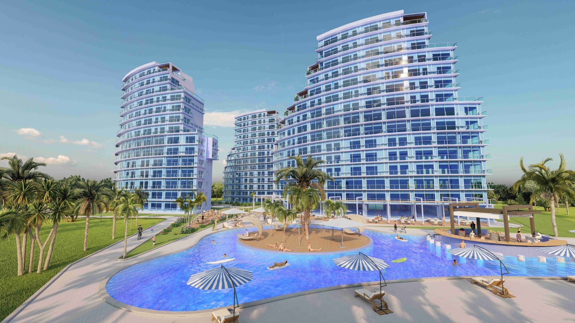 Студия 48 м² с балконом 6 м² — фото 19