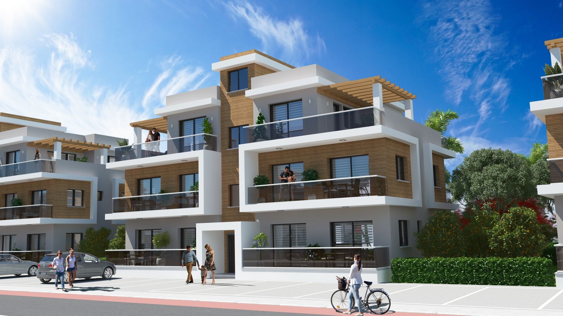 3-комнатный пентхаус 78 м² c террасой 54 м² в 2 минутах от пляжа — фото 40