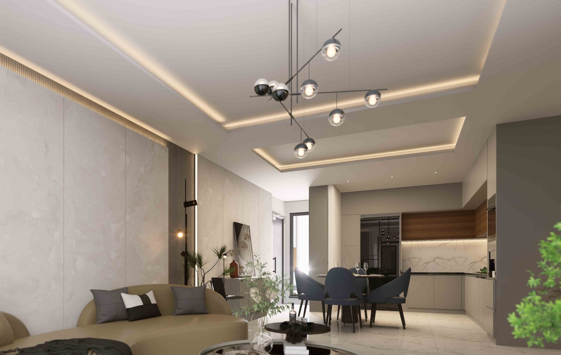 3-комнатные апартаменты 110 м² с террасой 13 м² в курортном комплексе — фото 45