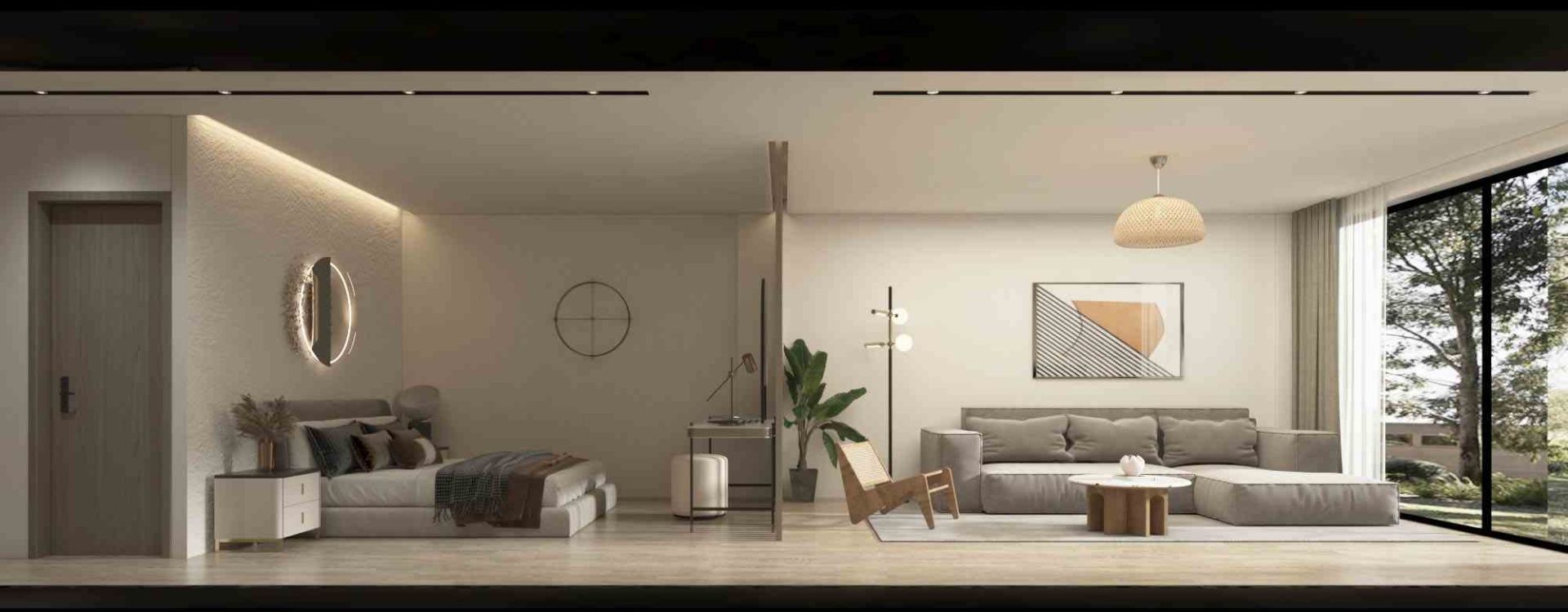 Студия 41 м² в комплексе с уникальной инфраструктурой у моря — фото 9