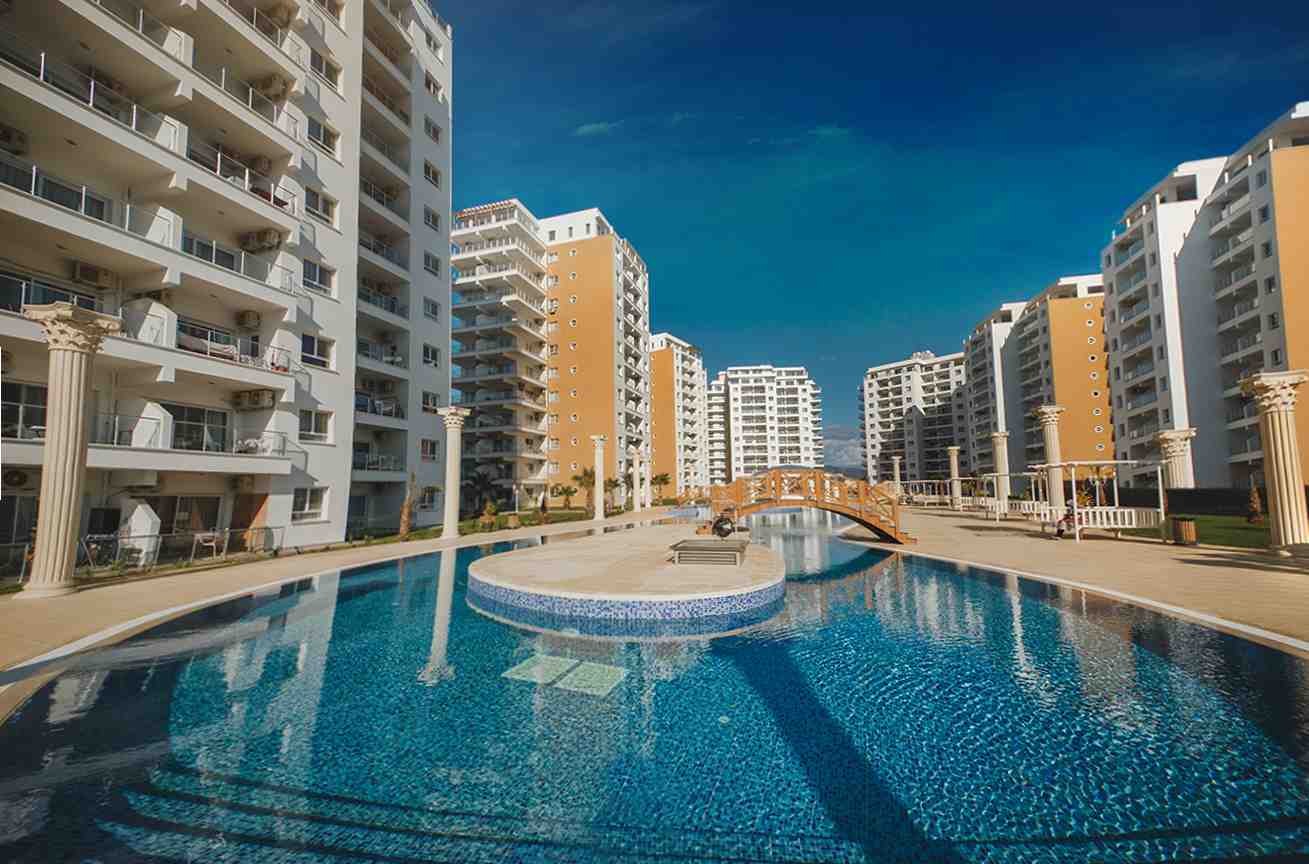 2-комнатные апартаменты 65м2 с балконом 8м2 в курортном комплексе — фото 55