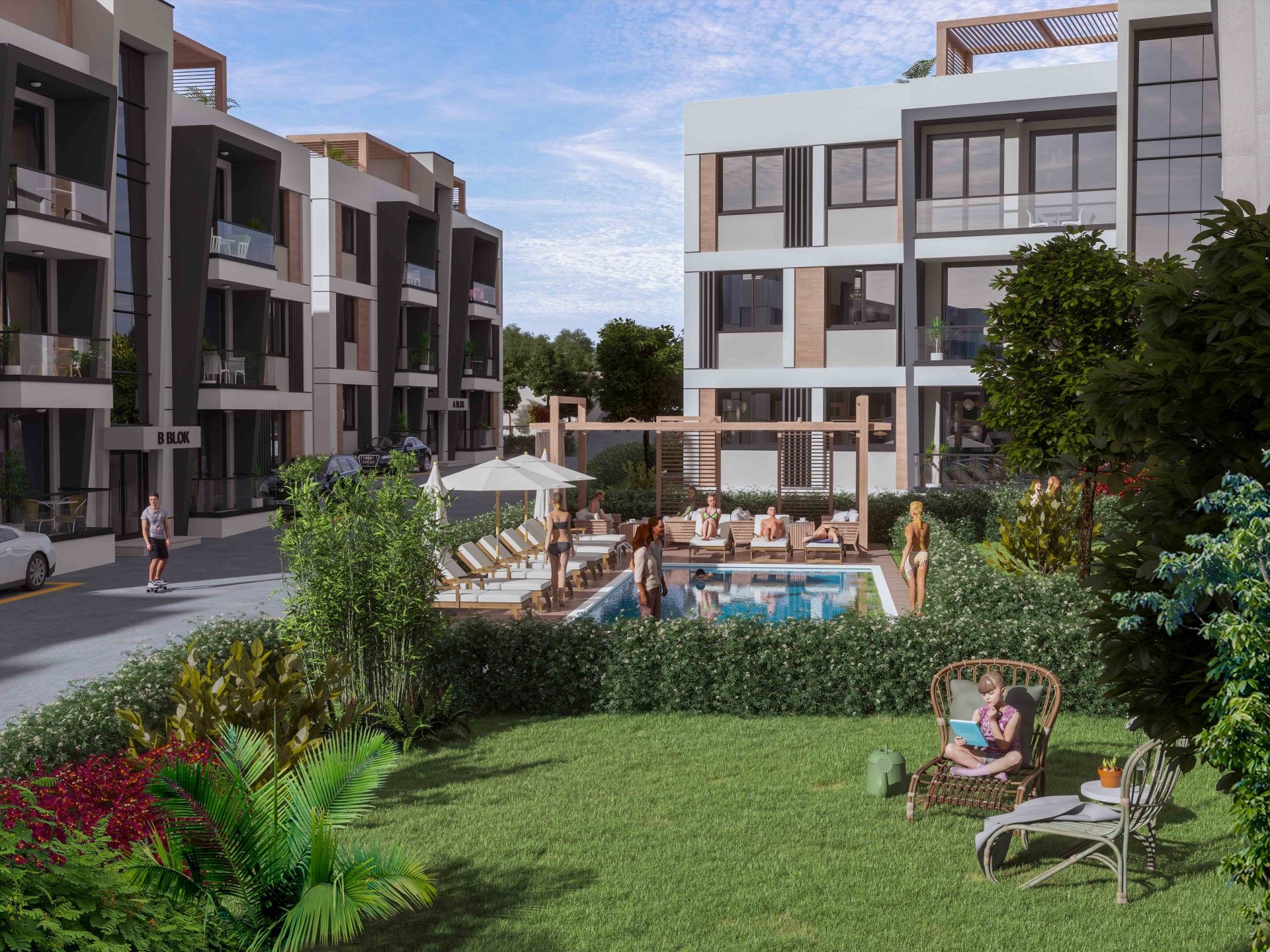 4-комнатные апартаменты 120 м² с террасой на крыше 