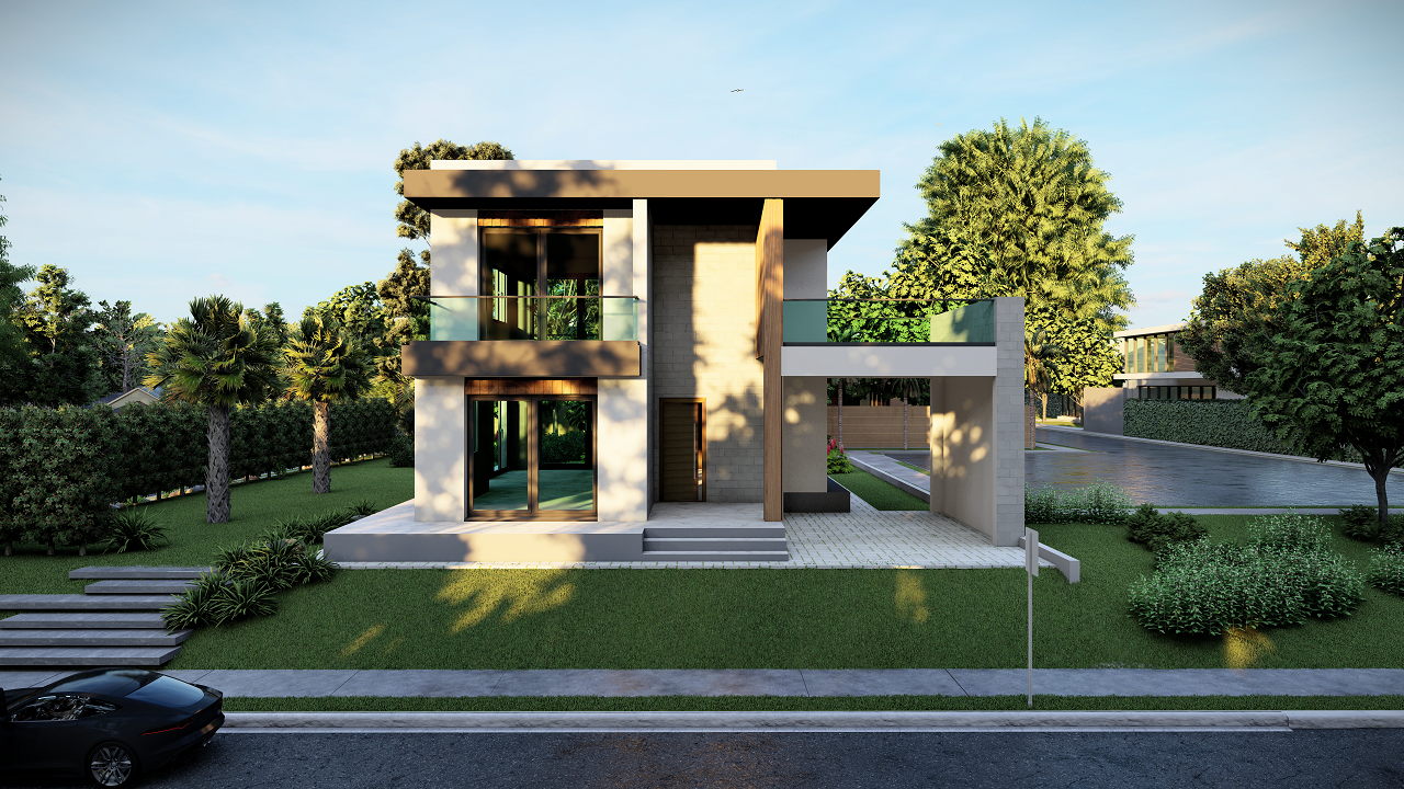 Вилла 4+1 (250 м²) с участком земли в новом комплексе в Лапте — фото 10