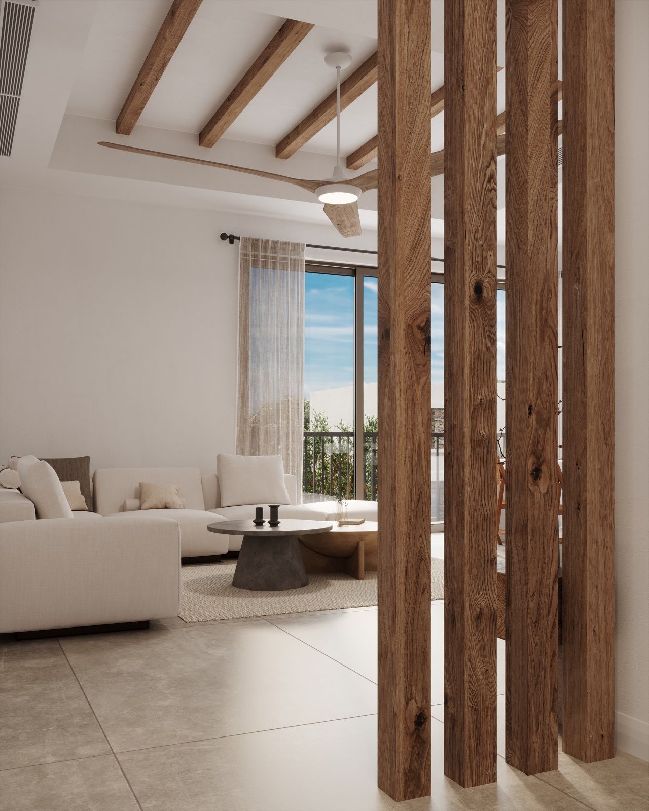 Квартира 3+1 (139 м²) с собственным садом  в новом комплексе в Алсанджаке — фото 28
