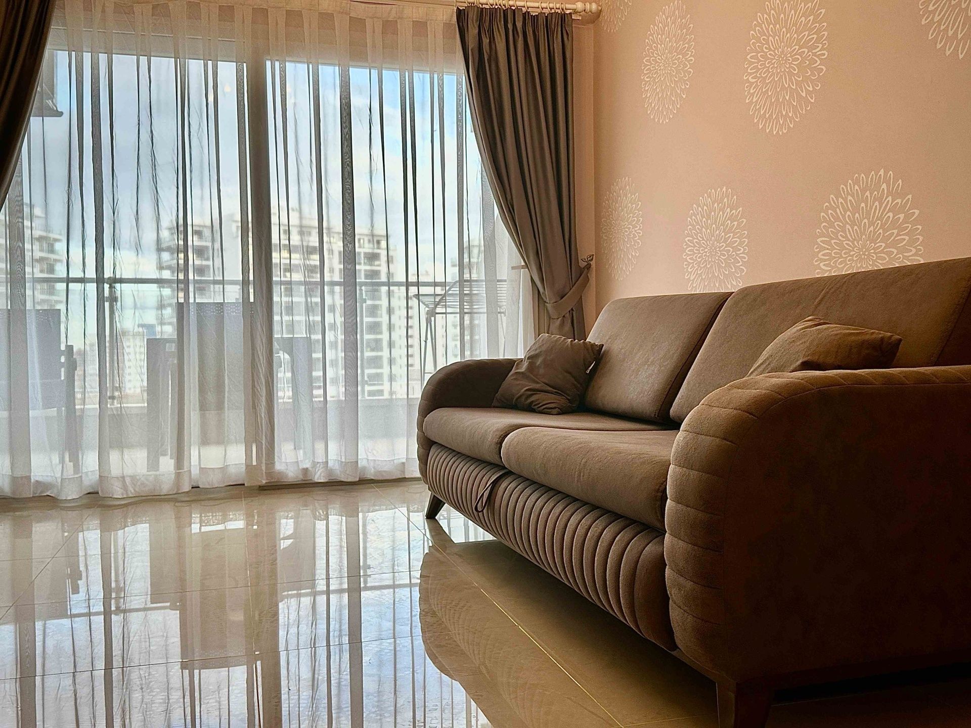 2-комнатные апартаменты 65м2 с балконом 8м2 в курортном комплексе — фото 9