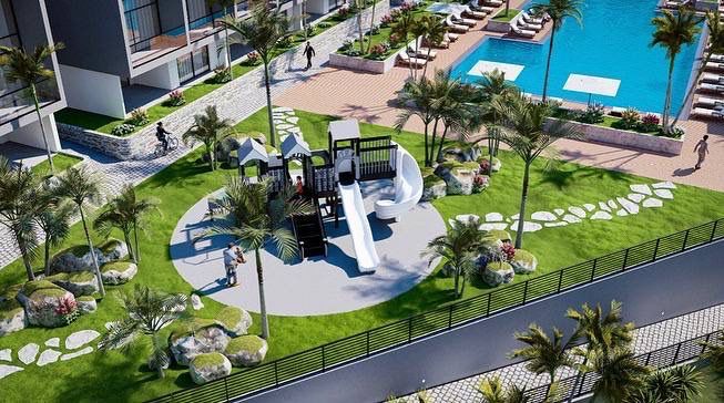 Двухкомнатная квартира 81 м² в новом комплексе в Татлысу — фото 4