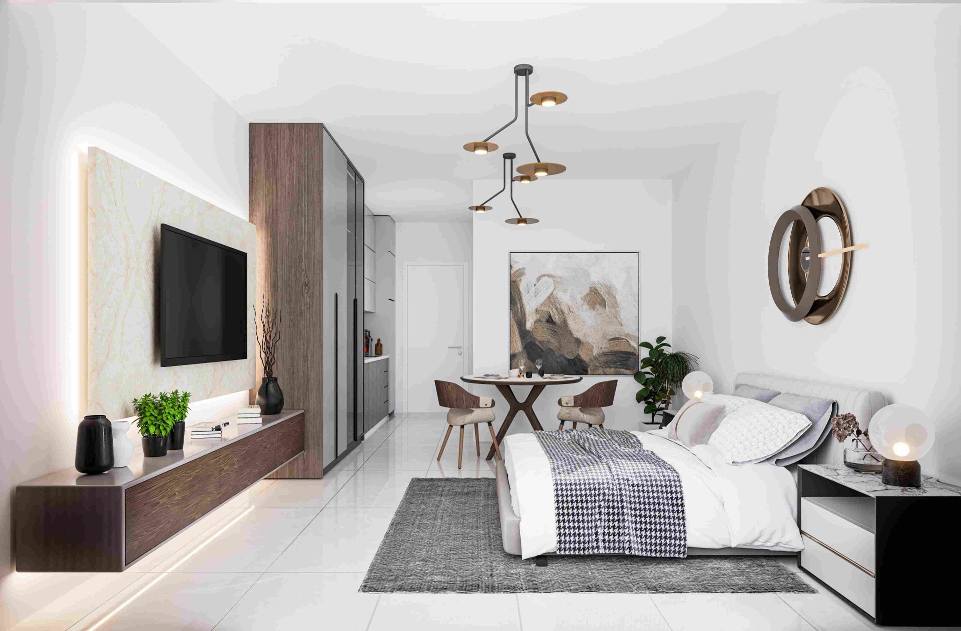 Студия 51 м² с балконом 5,5 м² в центре Лонг Бич — фото 10