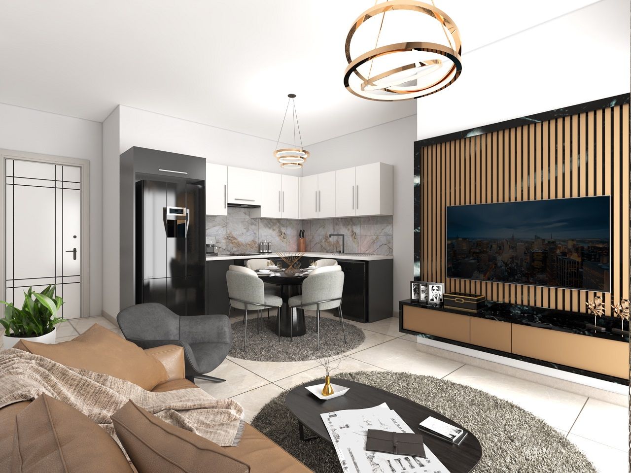 Трехкомнатная квартира 69 м² в новом комплексе в Боазе — фото 27