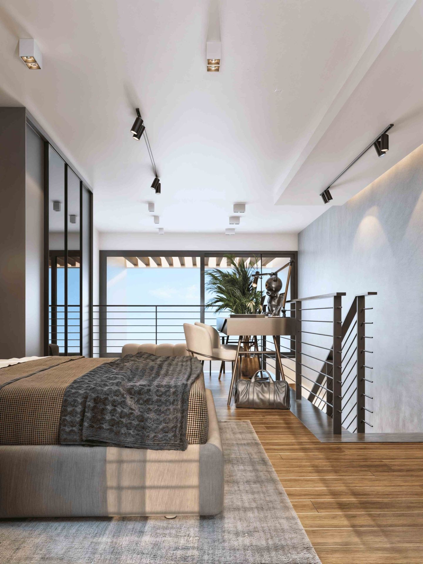 2-комнатные апартаменты loft 83 м² с террасой 12 м² — фото 30