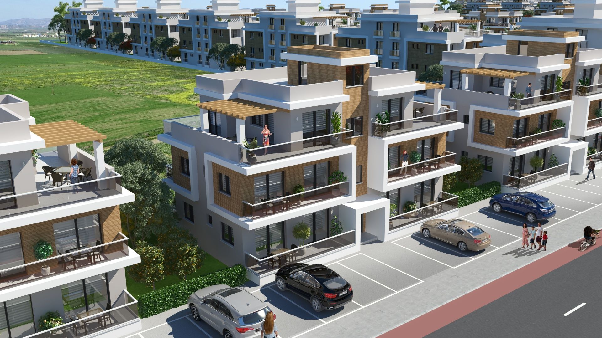 3-комнатный пентхаус 78 м² c террасой 54 м² в 2 минутах от пляжа — фото 41