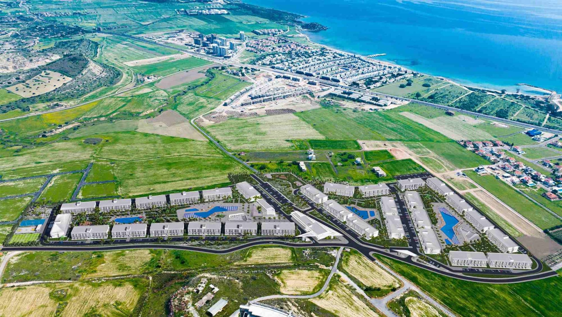 2-комнатные апартаменты 81 м² с двумя террасами в 800 метрах от моря — фото 9