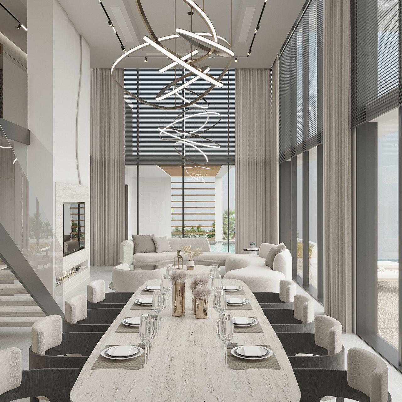 Вилла Luxury 4+1 (273 м2 ) на первой береговой линии в Эсентепе — фото 25