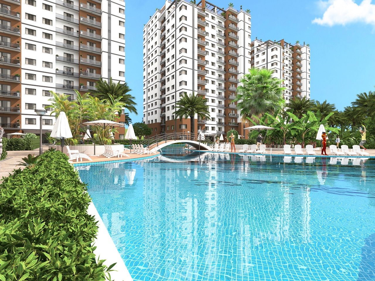 Двухкомнатная квартира 45м² в новом комплексе в Боазе — фото 8