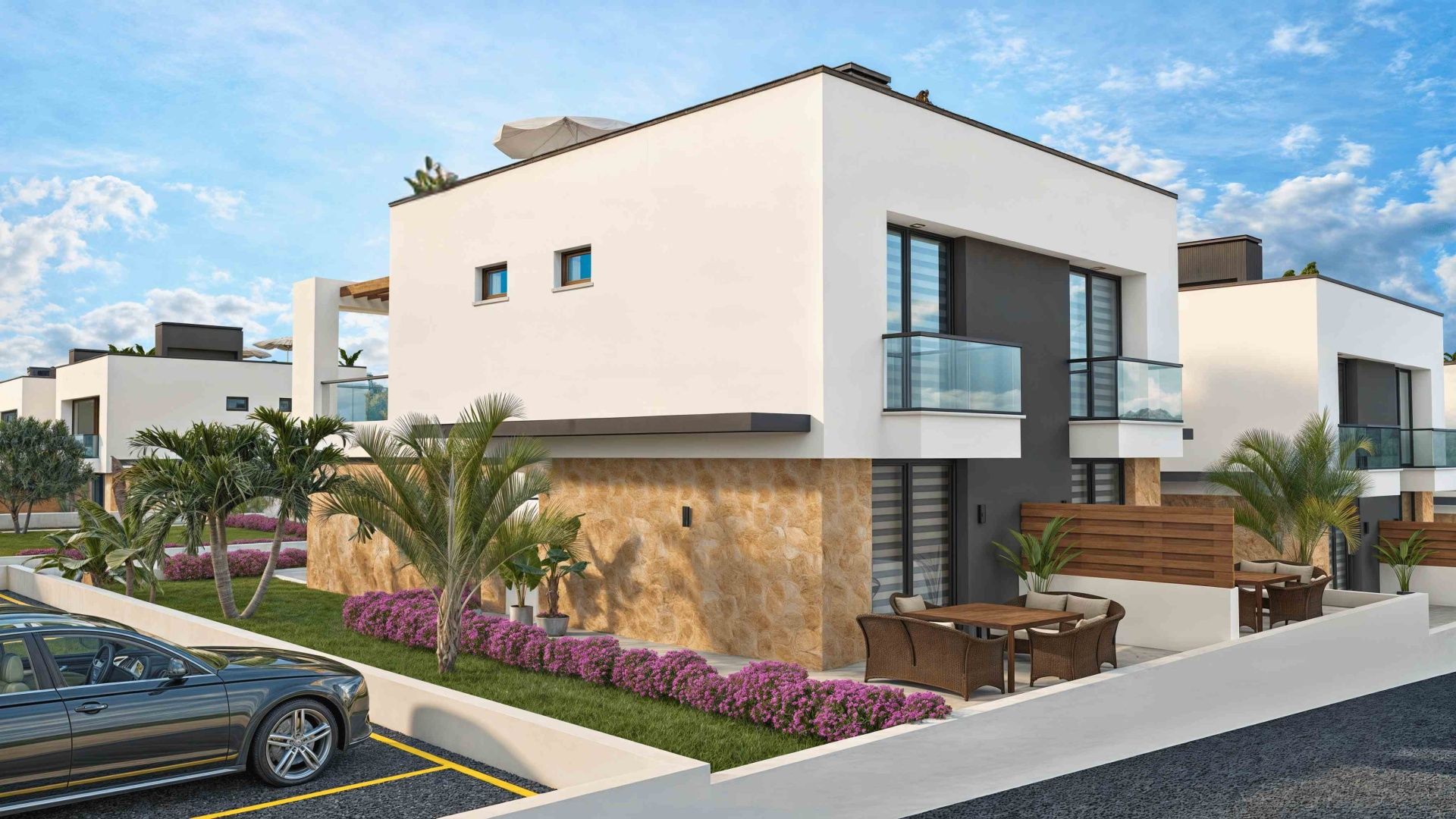 3-комнатная duplex вилла 112 м² с террасой 52 м² и двумя террасами  — фото 45