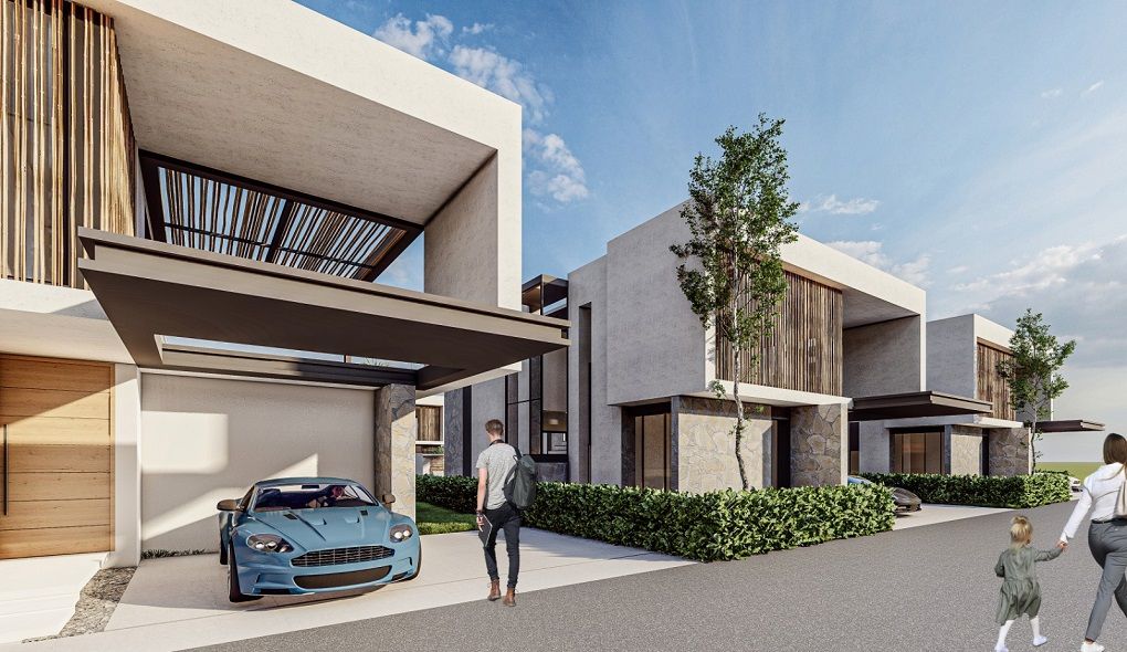 4-комнатные виллы 175м² + 625 м² участок в комплексе у подножья гор