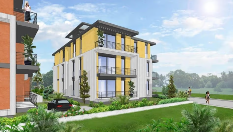 2-комнатные апартаменты 58 м² с балконом 5 м² в новом и тихом комплексе в Алсанджаке — фото 6