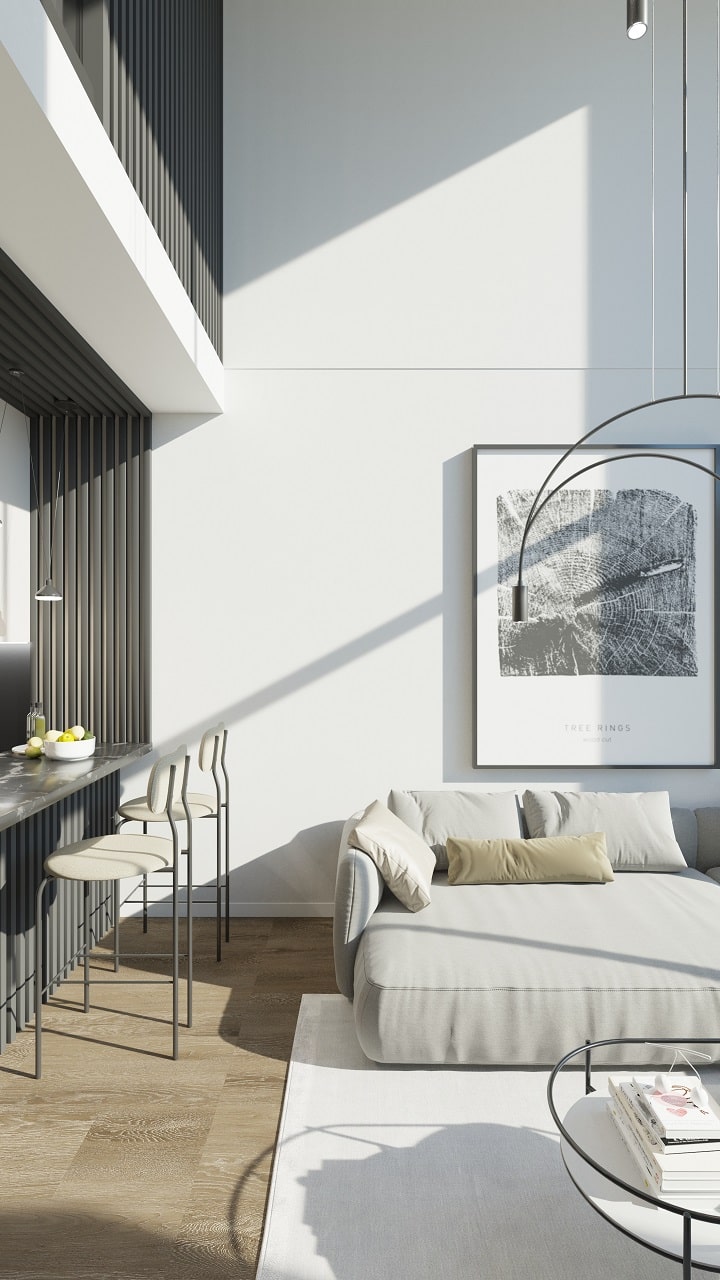 2-комнатные апартаменты 61 м² в комплексе с частным пляжем — фото 12