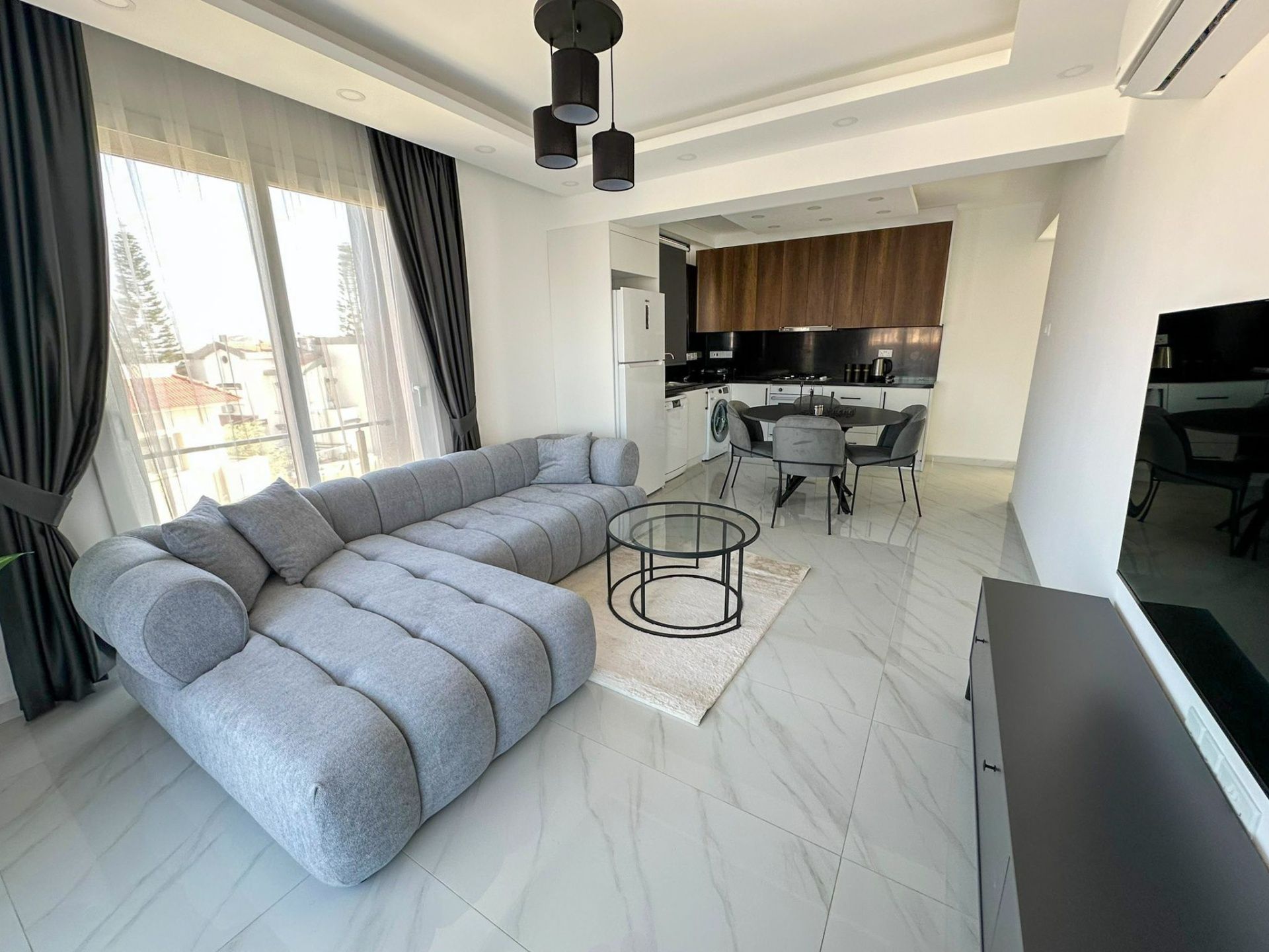 3-комнатные апартаменты 79 м² с балконом в 550 метрах от моря — фото 4
