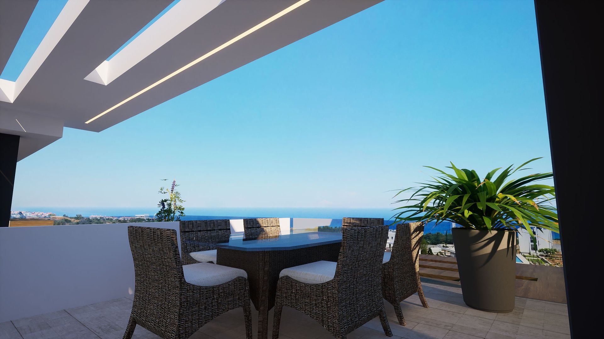 3-комнатный пентхаус loft 70 м² с террасой на крыше 35 м² с видами на море! — фото 28
