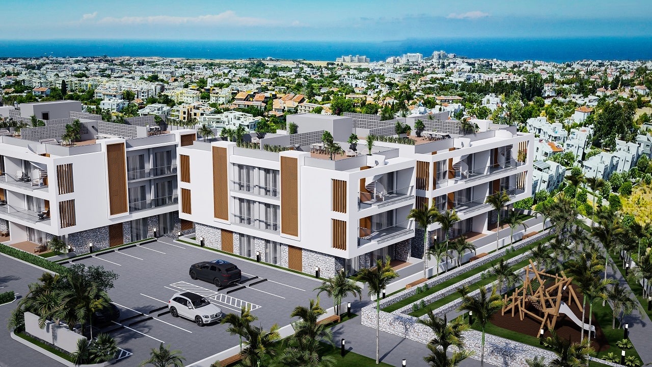 3-комнатные апартаменты 92 м² +70 м² терраса в комплексе в 5 минутах от пляжа — фото 27
